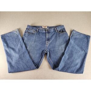 VINTAGE Big Mac Jeans Workwear Mens 40x34 90s Straight Leg Denim Baggy Y2K